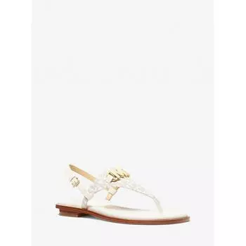 Сандалии MICHAEL KORS REED Signature Logo 49S4RDFA1B150 Ванильный
