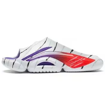 Сандалии мужские Li Ning Flash 8 дышащие износостойкие нескользящие бесшумные сандалии белые фиолетовые красные ABTS009-5 45