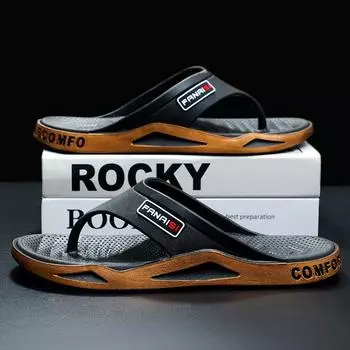 Сандалии мужские шлепанцы летние уличные шлепанцы Clip Casual Beach Shoes 38-39 белый