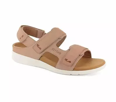 Сандалии на плоской подошве ARUBA Dusty Pink cm [Стремиться] Женские 22,0 см~22,5