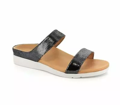 Сандалии на плоской подошве FARO Anthracite Glamour cm [Стремиться] Женские 22,0 см~22,5