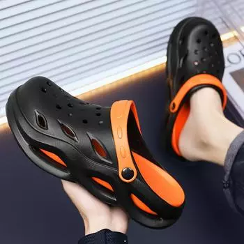 Сандалии на плоской подошве Reef Sandal Men Adults Мужская обувь Мужская бесплатная доставка Товары Низкие цены для вас Черные летние тапочки Обувь 36-37