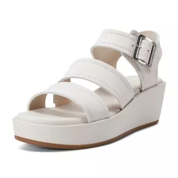 Сандалии на толстой подошве Anara Three Band Sandals Bone cm M [Rockport] женские 24,5 костяной