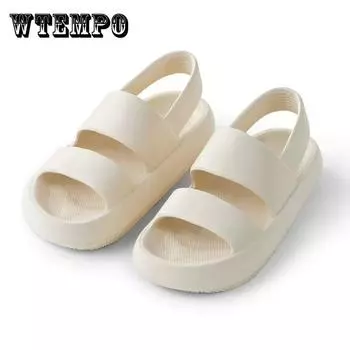 Сандалии на толстой подошве, женские тапочки, женские супермягкие сандалии из ЭВА, уличная одежда, нескользящее утолщение 41