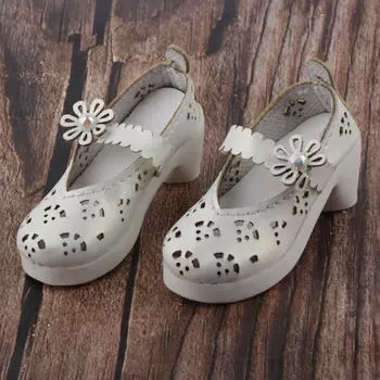 Сандалии на высоком каблуке / 3 аксессуара для наряда синий