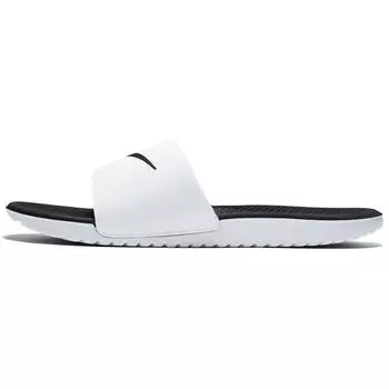 Сандалии Nike Kawa Slide белые черные мужские 832646-100