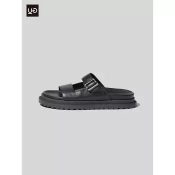 Сандалии с двойным ремешком Gu By Uniqlo Undercover 09 BLACK/25.0cm