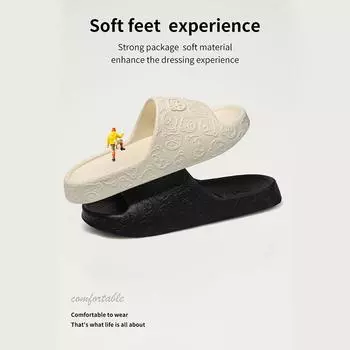 Сандалии с милым плюшевым мишкой, женские домашние противоскользящие тапочки, пляжные тапочки 39 фиолетовый