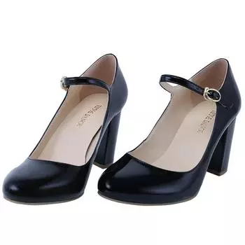 Босоножки с острым носком Туфли-лодочки с открытой пяткой Туфли Мэри Джейн Высокие каблуки Каблук-рюмочка Вечернее свадебное платье Новая модная обувь 35 чёрный
