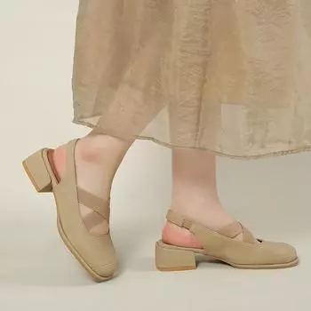 Сандалии с закрытым носком, модная женская обувь, женские модельные туфли, туфли на среднем каблуке с квадратной головкой, сандалии для свадебной вечеринки, повседневная обувь, лето 35