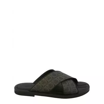 Сандалии Salvatore Ferragamo Sion Gancini черный