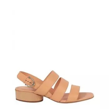 Сандалии Salvatore Ferragamo Trezze 30 бежевые