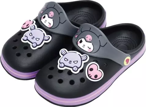 Сандалии Sanrio EVA для взрослых Kuromi Wink 23 см MEV531 [J s Planning]