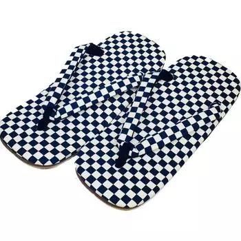 Сандалии Setta Checkered Sandals Light Sole Сандалии Zori Zori Cool Setta Checkered Pattern Все сандалии в клетку Сделано в Японии Японские сандалии Zori Японские
