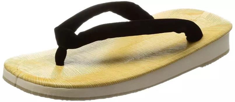 Сандалии Setta, сделаны в Японии, модель L Hodo с губчатой подошвой (черные стринги 26см) бежевый