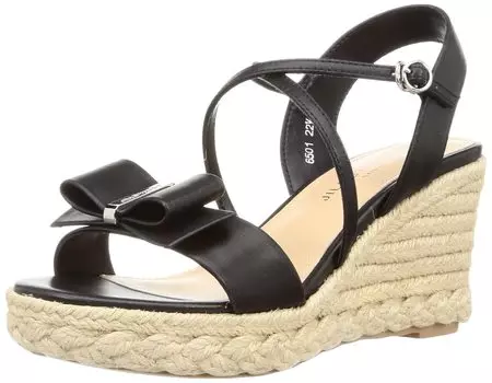 Сандалии Stuart с перекрещивающимися ремешками из джута с узором в виде ленты 6501 B см E [Jill Shoe] женские 23,5