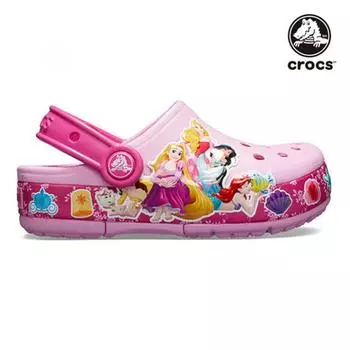Сандалии-тапочки Croc Skies Tqj 205496 6i2 Funwrap Princess Band Kids 130