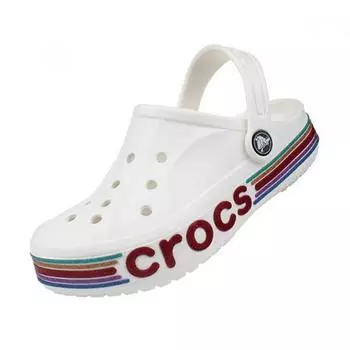 Сандалии-тапочки Croc Skies Tqj 209731 100 Bayaband Rainbow Glitter Clog Totler Kids 130
