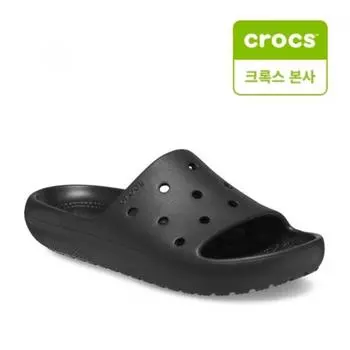Сандалии-тапочки Crocs Classic Slide 2.0 черные 209401 001 blacks/M3W5(220mm)