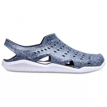 Сандалии-тапочки Crocs Tqj 204964 462 Swift Water Graphic Man 290