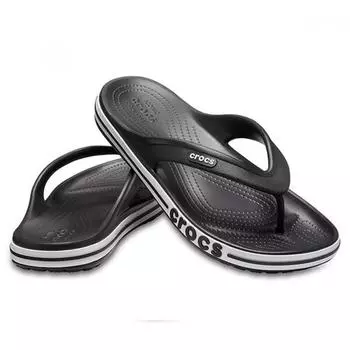 Сандалии-тапочки Crocs Tqj 205393 066 Bayaband Flip Blk Whi 230