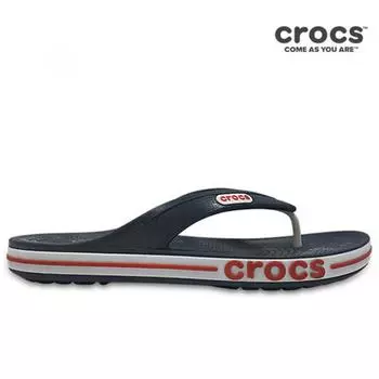 Сандалии-тапочки Crocs Tqj 205393 4cc Bayaband Flip Nvy Ppr 240