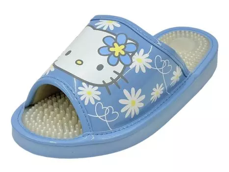 Сандалии-тапочки Hello Kitty Health [Sanrio] женские SA-4193L (Саксофон, Л)