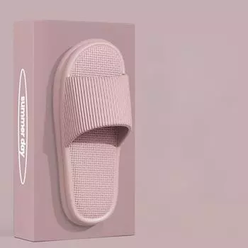 Сандалии Тапочки Мужские тапочки, Мужские летние домашние, гостиные, ванные, нескользящие, парные тапочки 36-37 розовый