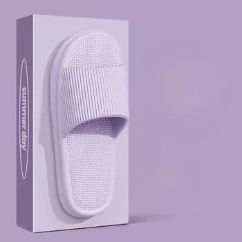 Сандалии Тапочки Мужские тапочки, Мужские летние домашние, гостиные, ванные, нескользящие, парные тапочки 38-39 фиолетовый