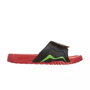 Сандалии унисекс Air Jordan Jordan Hydro 7 Retro Slide GS Bright Mandarin Black Green-Pulse-True-Red-Bright-Mandarin 705469-016