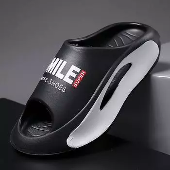 Сандалии унисекс, летние мужские массажные напольные мужские спортивные женские сандалии 36/37 чёрный