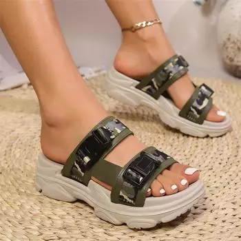 Сандалии Zapatos Mujer Casual, сексуальные летние модные тапочки с плоским дном и круглым носком для женщин, банкетные, популярные, полые, для отпуска 36