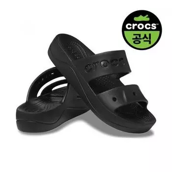 Сандалии женские CrocS Official S Baya Platform Sandals Bk BLACK(Z001)/W6(230)