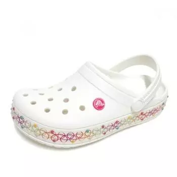 Сандалии женские CrocS S Croc Band Stretch без ошейника Clog Slipper 208269 94S 20826994S:230mm(J4)