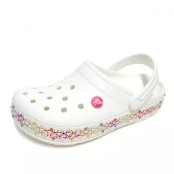 Сандалии женские CrocS S Croc Band Stretch без ошейника Clog Slipper 208269 94S 20826994S/230mm(J4)