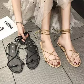 Сандалии женские прозрачные туфли на плоской подошве большого размера женские прозрачные туфли с заклепками женские римские пляжные сандалии Mujer 678 4 бежевый