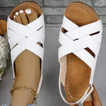 Сандалии женские туфли летние сандалии с открытым носком женские мягкие сандалии женская обувь для прогулок на открытом воздухе женские сандалии женская обувь для вечеринок 36