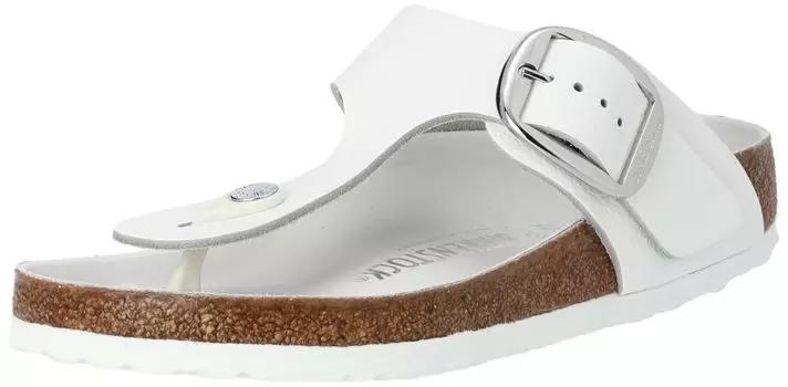 Sandals 1018885 Gizeh Big Buckle White cm [Birkenstock] 24.0 [Item] белый