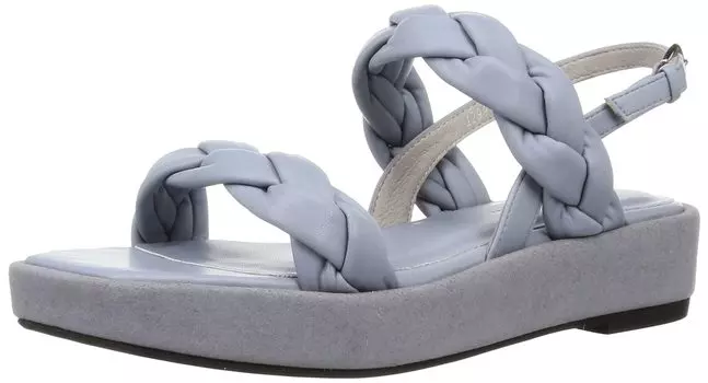 Sandals Braid Strap Sandals 1299 BLU cm [Macintosh London] Women s 23.0