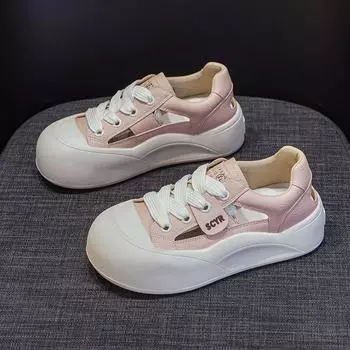 Sandals Bread Shoes Casual White Shoes Student Shoes 35 бежевый