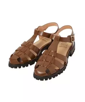 Sandals CUERO cm [Artesanos] GU12-613-2-FL Women s 24.5 [Item]