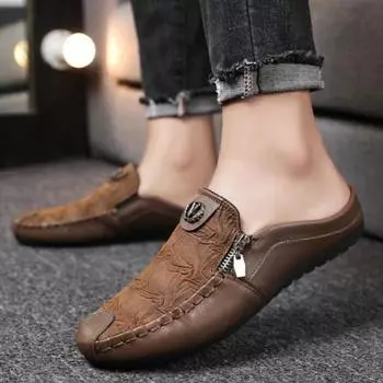 Сандалии мужские ПВХ плоские тапочки для мужчин повседневная удобная обувь для взрослых низкая цена 2024 мода дешевая ликвидация весело стильный горячий 39