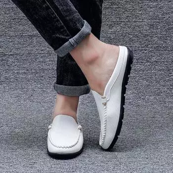 Sandals Man Rubber Sabot Shoes Slip-resistant Soft Trend 2024 Slippers for Men High Quality Fashion Elegant Eva Comfortable Fun 39