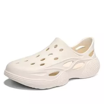 Сандалии мужские, удобные пляжные туфли без шнуровки, мужские летние мужские кроссовки, уличные тапочки, 2024 г. 38-39 чёрный