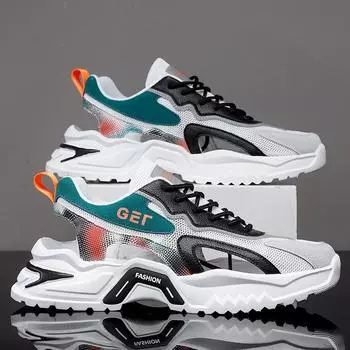 Sandals men s summer outer wear breathable mesh hollow hole shoes youth sports non-slip outdoor wading beach shoes 39