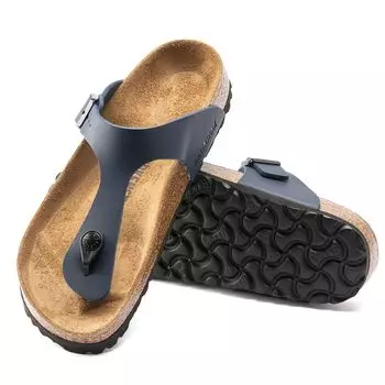 Sandals Thong Gizeh Blue Unisex 143621 Regular Blue [Birkenstock] Birko-Flor EU40(26.0cm) синий