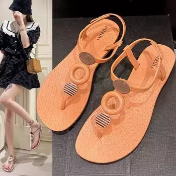 Sandals Women Shoes Summer Retro Women s Sandals Casual Women Shoe Open Toe Shoes Woman Party Female Footwear Sandal Women 36-37 розовый