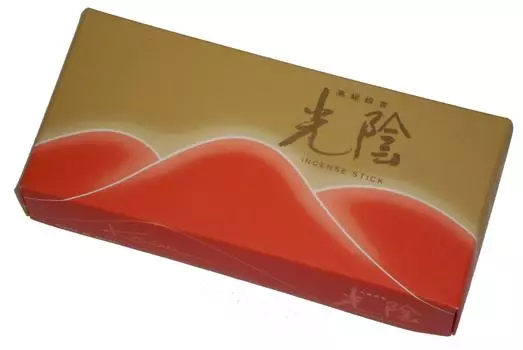Sandalwood type Gyokushudo incense stick light shade small rose pack #286 зелёный