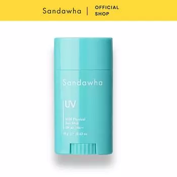 SANDAWHA Мягкий физический солнцезащитный стик SPF 40/PA++ 17 г