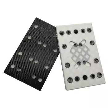 Sanding Pad Polishing Disc 12 Holes Aluminum Plate + PU Foam